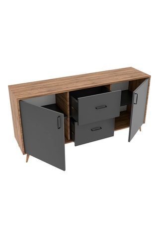 Buffet 2 portes Cordoba - 160 x 40 x 77 cm