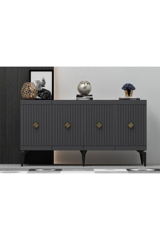 Buffet 4 portes - 150 x 79 x 40 cm