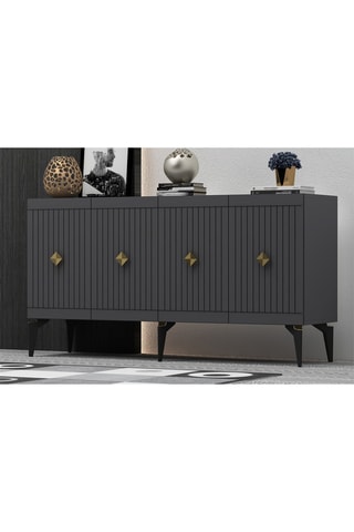 Buffet 4 portes - 150 x 79 x 40 cm
