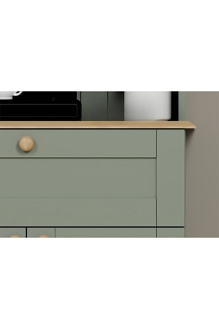 Buffet 2 portes - 100 x 80 x 42 cm