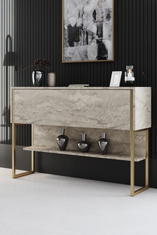 Console 1 tiroir - 120 x 80 x 30 cm