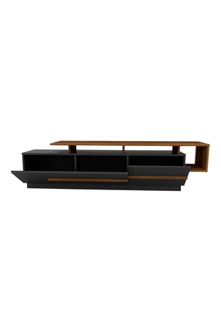 Meuble TV 2 abattants - 180 x 46,4 x 38,9 cm