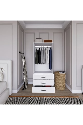 Armoire 2 portes Easy - 60 x 174,8 x 47 cm