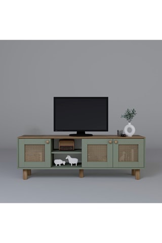 Meuble TV 3 portes Bohemian - 160 x 56 x 40 cm