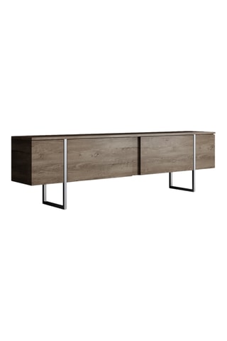 Meuble TV 2 abattants - 180 x 50 x 30 cm