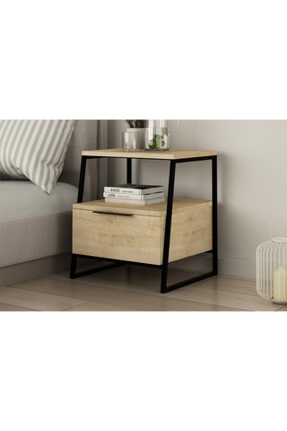 Table de chevet 1 tiroir - 45 x 50 x 40 cm