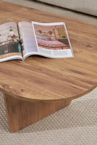 Table basse Ovalis - 130 x 40 x 65 cm