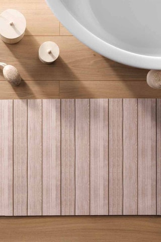 Tapis de bain Calista - Beige - 50 x 80 cm