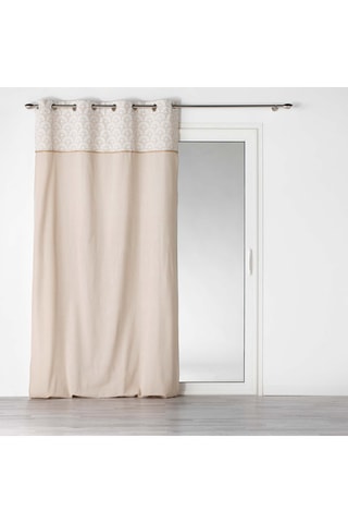 Rideau Bahina - Beige - 140 x 240 cm