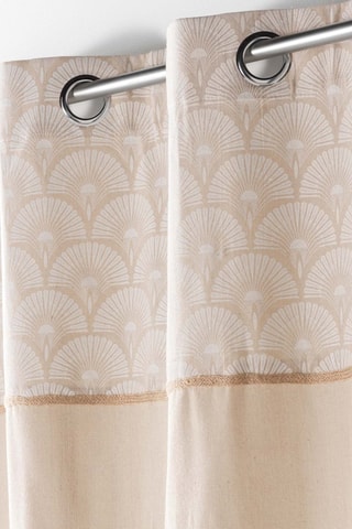 Rideau Bahina - Beige - 140 x 240 cm