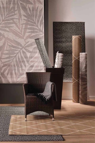Tapis Aztek - Noir
