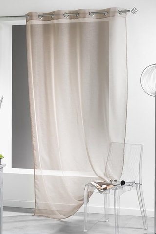 Voilage Lissea - Taupe - 140 x 240 cm