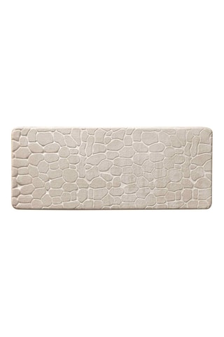 Tapis de bain Ricochet - Taupe - 50 x 120 cm