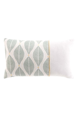 Coussin Maho - Sauge - 30 x 50 cm