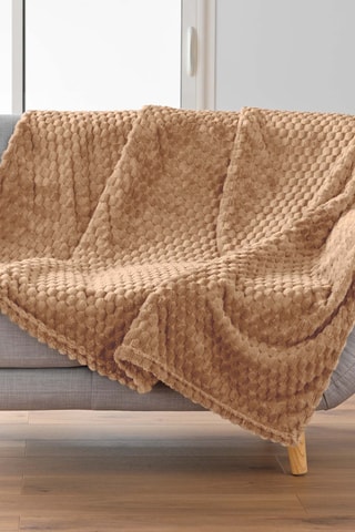 Plaid Mini Frosty - Camel - 125 x 150 cm