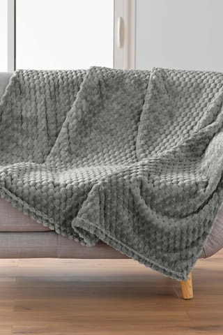 Plaid Mini Frosty - Gris - 125 x 150 cm