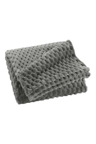 Plaid Mini Frosty - Gris - 125 x 150 cm