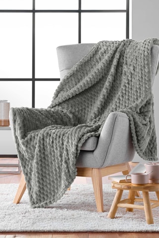 Plaid Mini Frosty - Gris - 125 x 150 cm