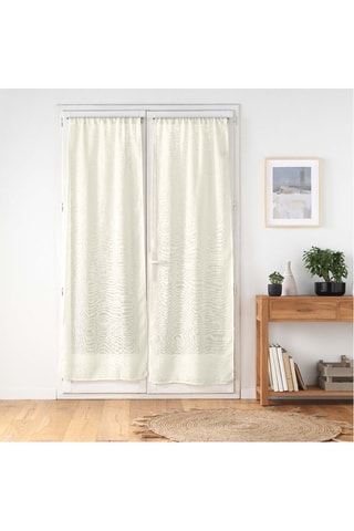2 rideaux Haltona - Naturel - 70 x 200 cm 