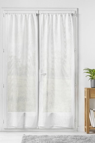 2 rideaux Haltona - Blanc - 70 x 240 cm