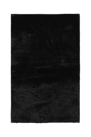 Tapis polyester Feline - Noir