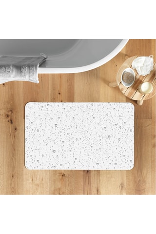 Tapis de bain Splash - Gris - 50 x 80 cm
