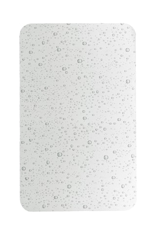 Tapis de bain Splash - Gris - 50 x 80 cm
