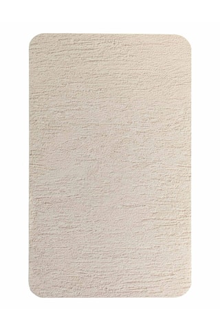 Tapis de bain polyester Stan - Naturel - 50 x 80 cm