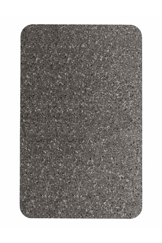 Tapis de bain polyester Granite - Anthracite - 50 x 80 cm
