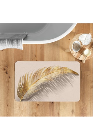 Tapis de bain  Angelica - Naturel - 50 x 120 cm