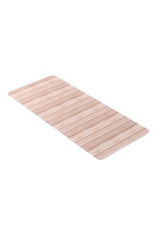 Tapis de bain Calista - Naturel - 50 x 120 cm