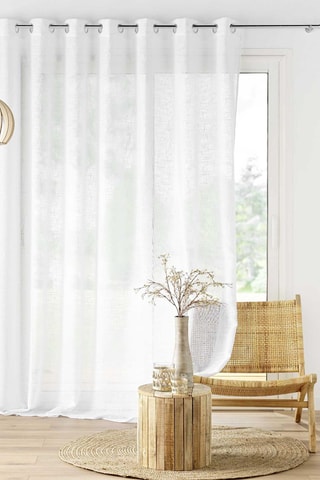 2 x Panneau Haltona - Blanc - 240 x 240 cm