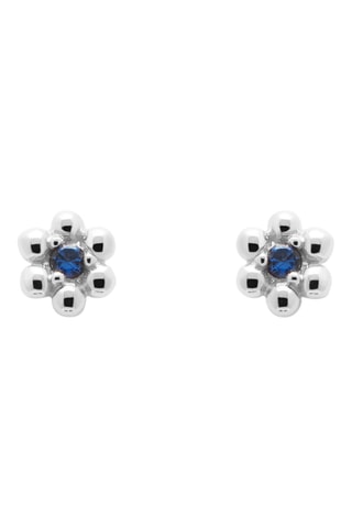 Puces Marguerite Silver Earrings Les Petites - Argent
