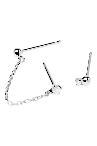 3 earcuffs Musketeer - Argent