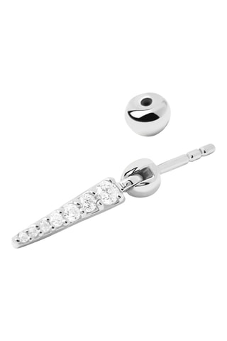 Boucles d'oreilles Vero - Argent et zircons cubiques