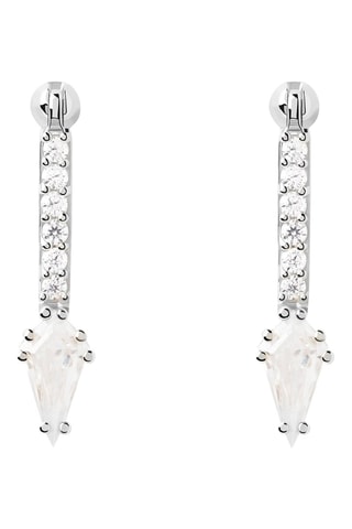 Boucles d'oreilles Super Vero - Argent et zircons cubiques