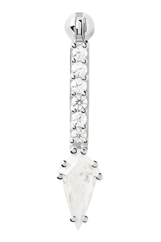 Boucles d'oreilles Super Vero - Argent et zircons cubiques