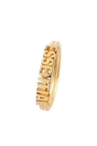 Bague Essential Ring Superfuture  Argent plaqué or jaune