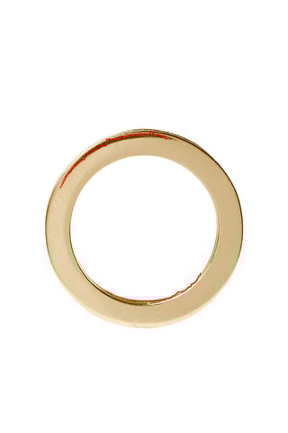 Bague Infinity Ring Essentials  Argent plaqué or jaune et zircons