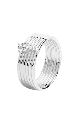 Bague Super Nova Silver Ring Superfuture  -  Argent et zircons