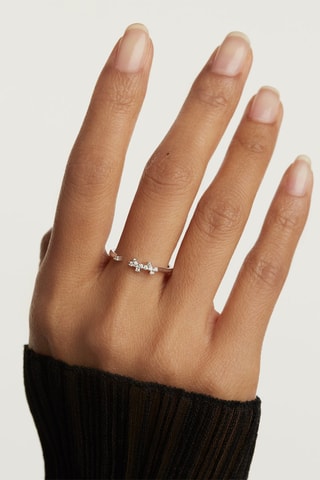 Bague Prince Silver Ring Essentials Sterling Silver - Argent et zircons