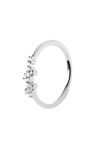 Bague Prince Silver Ring Essentials Sterling Silver - Argent et zircons