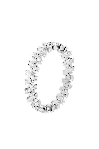 Bague Crown Silver Ring Essentials  Argent et zircons