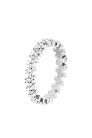 Bague Crown Silver Ring Essentials  Argent et zircons