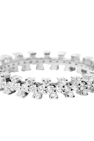 Bague Crown Silver Ring Essentials  Argent et zircons