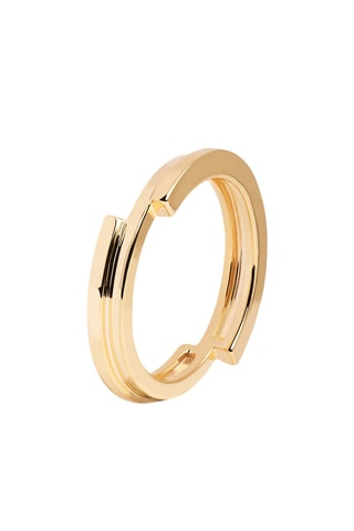 Bague Genesis Ring Essentials  Argent plaqué or jaune