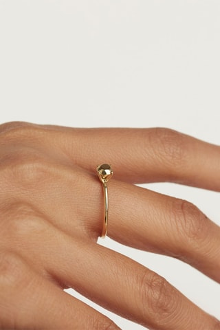 Bague Golden - Argent plaqué or jaune
