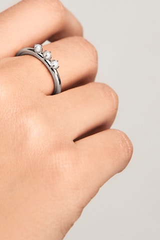 Bague Francine - Argent et perle fine