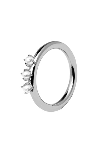 Bague Francine - Argent et perle fine