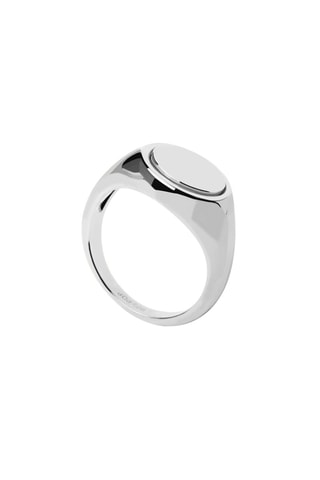 Bague Stamp - Argent